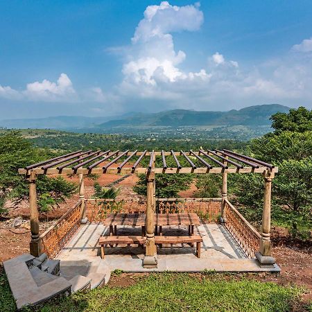 Saffronstays Niramay, Torna-Rajgad - Rustic Pool Villa With A Gazebo And Great Forest Views Marg Asni Dış mekan fotoğraf