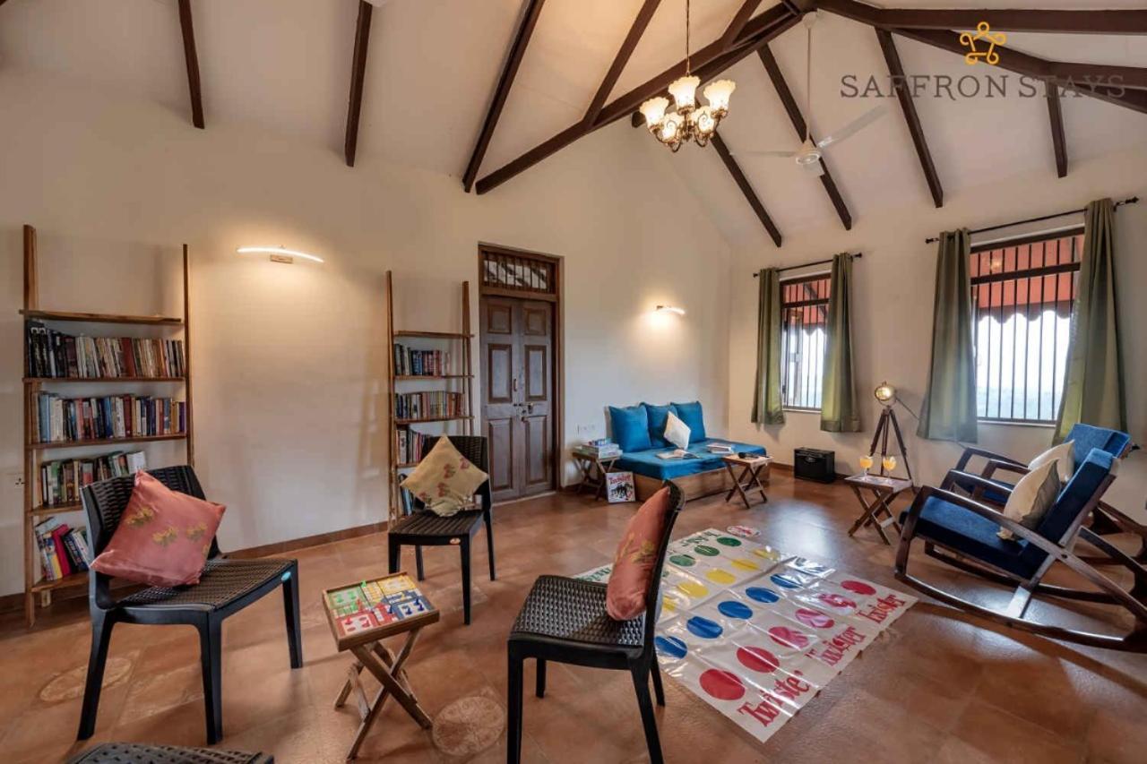 Saffronstays Niramay, Torna-Rajgad - Rustic Pool Villa With A Gazebo And Great Forest Views Marg Asni Dış mekan fotoğraf